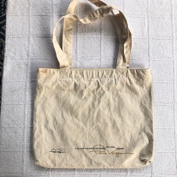 Pierre Fatumbi Verger Messenger Between Two Worlds Canvas Zip Tote Bag African - Picture 3 of 13